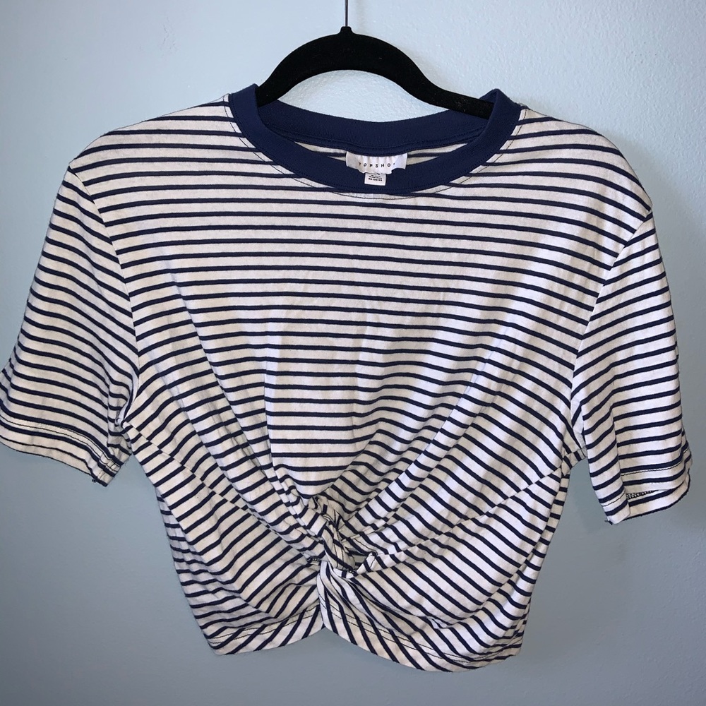 top shop crop t-shirt
